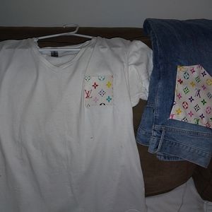 Hand sewn Luxury brand outfit